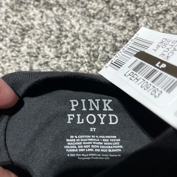 Toddler Pink Floyd Shirt 2T NWT - Picture 5 of 7
